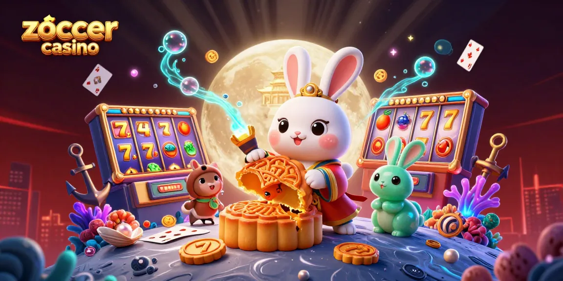 Experience winning with zoccer casino's diverse gaming offerings in a vibrant 3D casino scene.